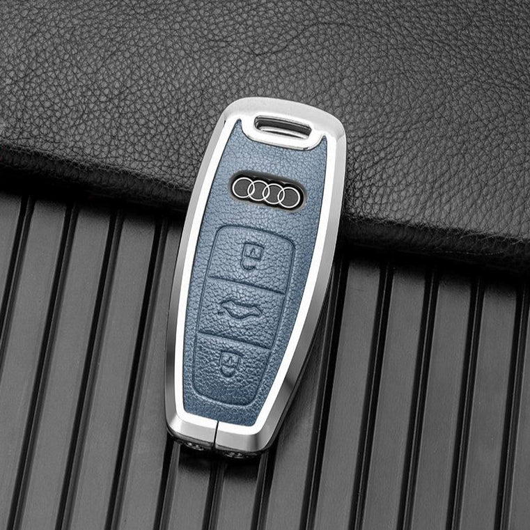 Schlüsselhülle für Audi inkl. Schlüsselanhänger (HEK58-AX7)