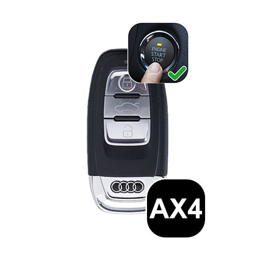 Audi Schlüsselform (AX4)