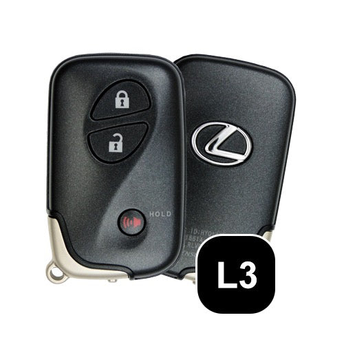 Lexus Schlüsselform (L3)
