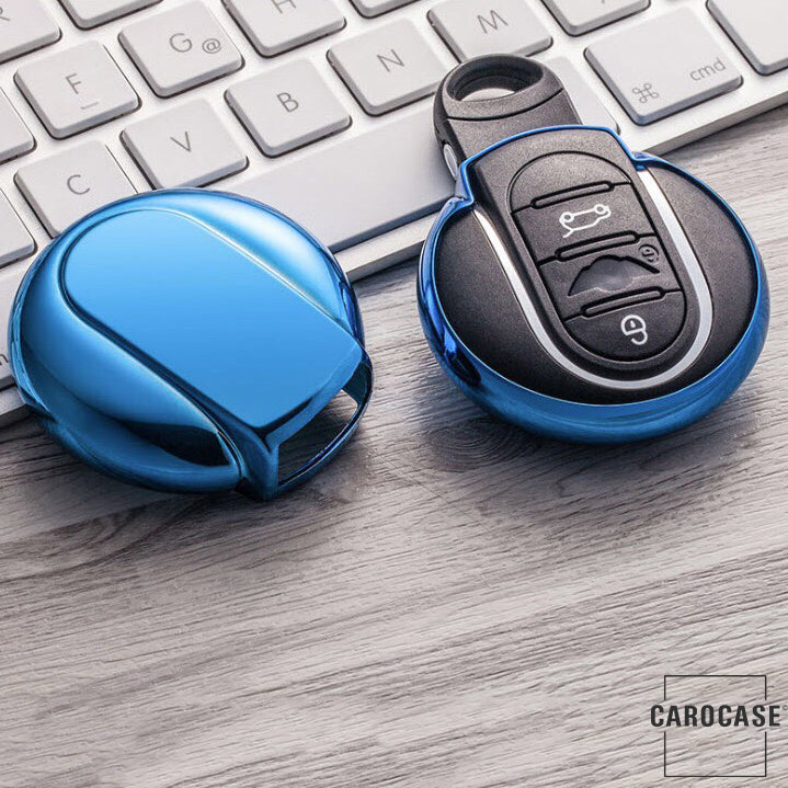 Glossy silicone protective case / cover suitable for MINI car key MC3