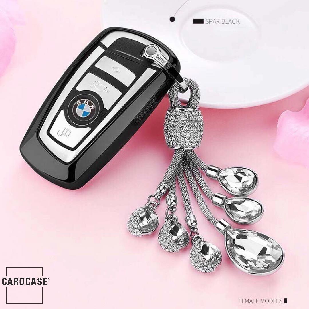 Glossy silicone protective case / cover suitable for BMW car keys B4, B5