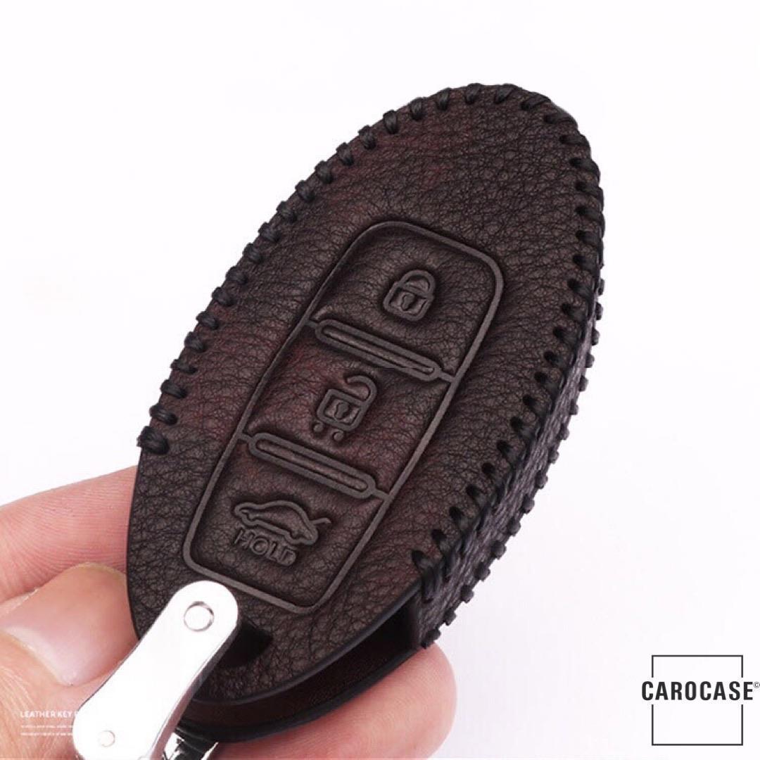 RUSTY leather key cover suitable for Nissan key LEK13-N6