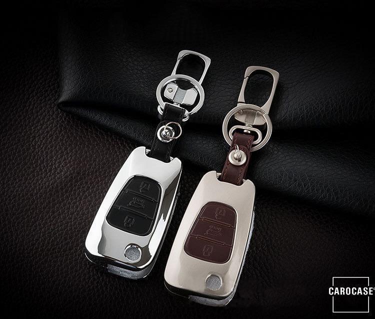 Aluminum hard shell key case suitable for Hyundai, Kia car key HEK2-D5