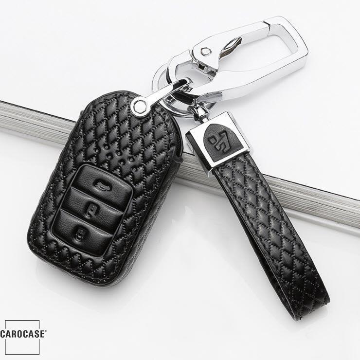 BLACK-ROSE leather key cover for Honda key LEK4-H12