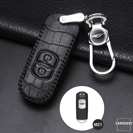 KROKO leather key cover suitable for Mazda key LEK44-MZ1