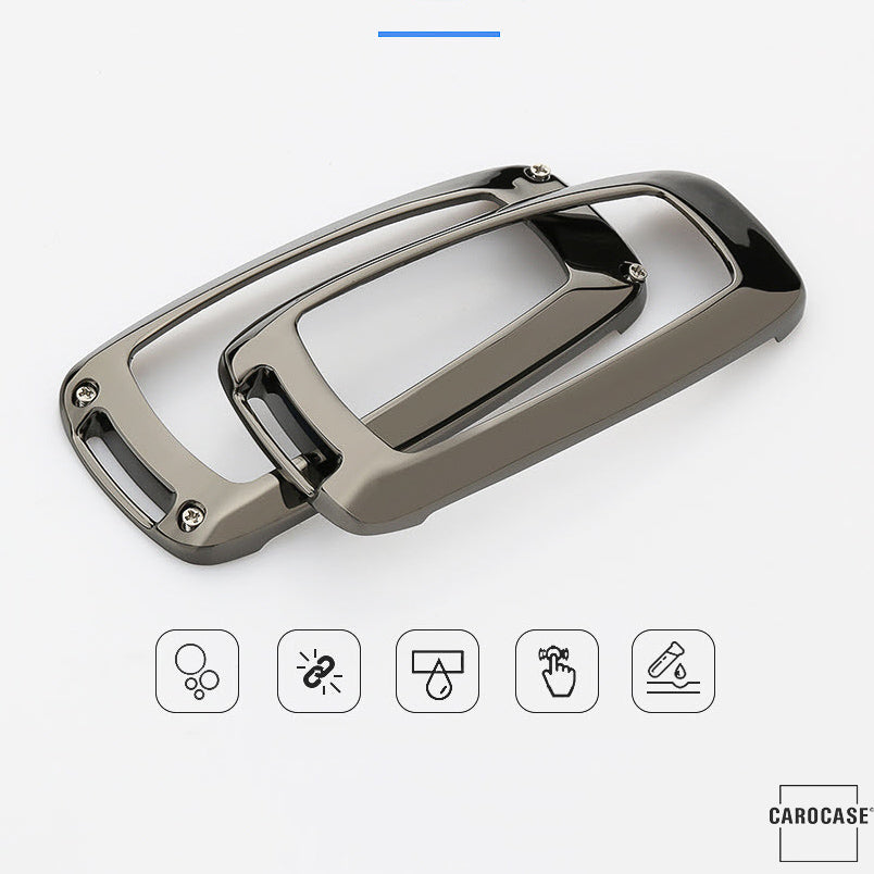 Coque rigide en aluminium pour clé de voiture Ford HEK13-F8