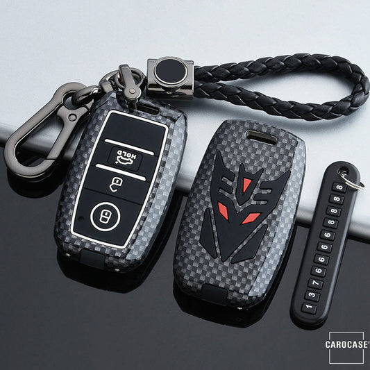 Nachleuchtende Schlüssel Cover passend für Kia Autoschlüssel  HEK20-K7