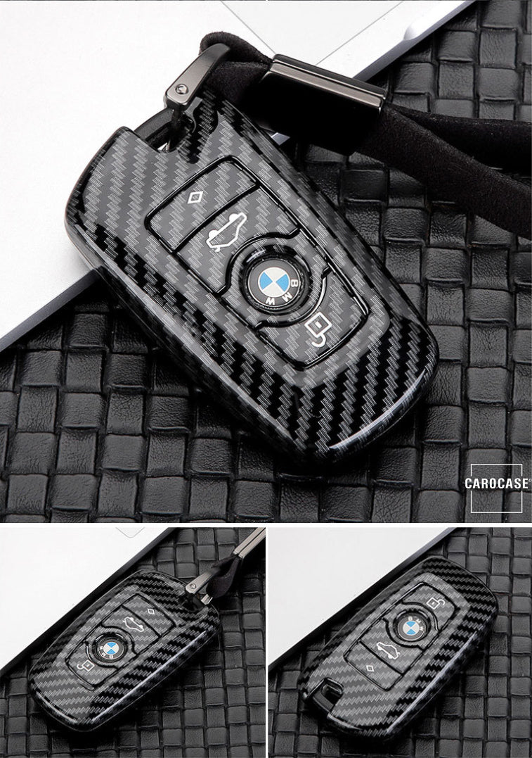 Carbon look key cover suitable for key HEK47-B5-1