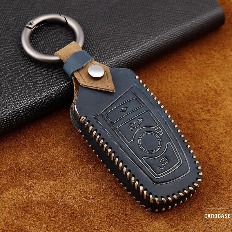 Premium leather cover suitable for BMW key + fob LEK60-B5