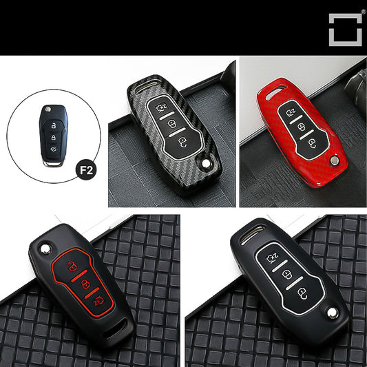 Hartschalen Etui Cover passend für Ford Schlüssel  HEK46-F2