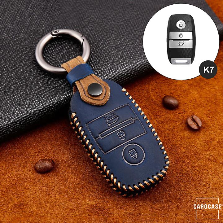 Premium leather cover suitable for Kia key + fob LEK60-K7