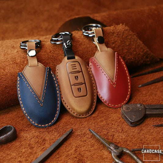 PREMIO leather key cover suitable for Nissan key LEK33-N5