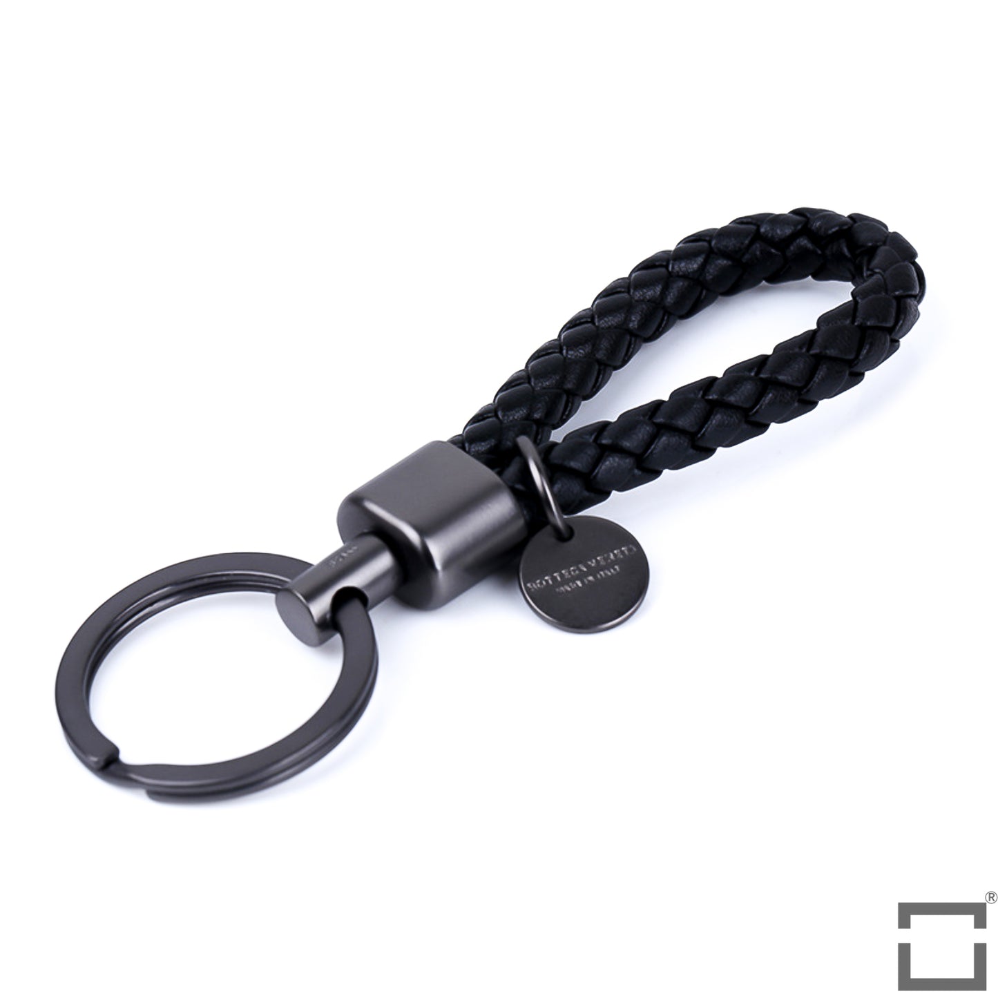 Exclusive key ring leather strap including key ring