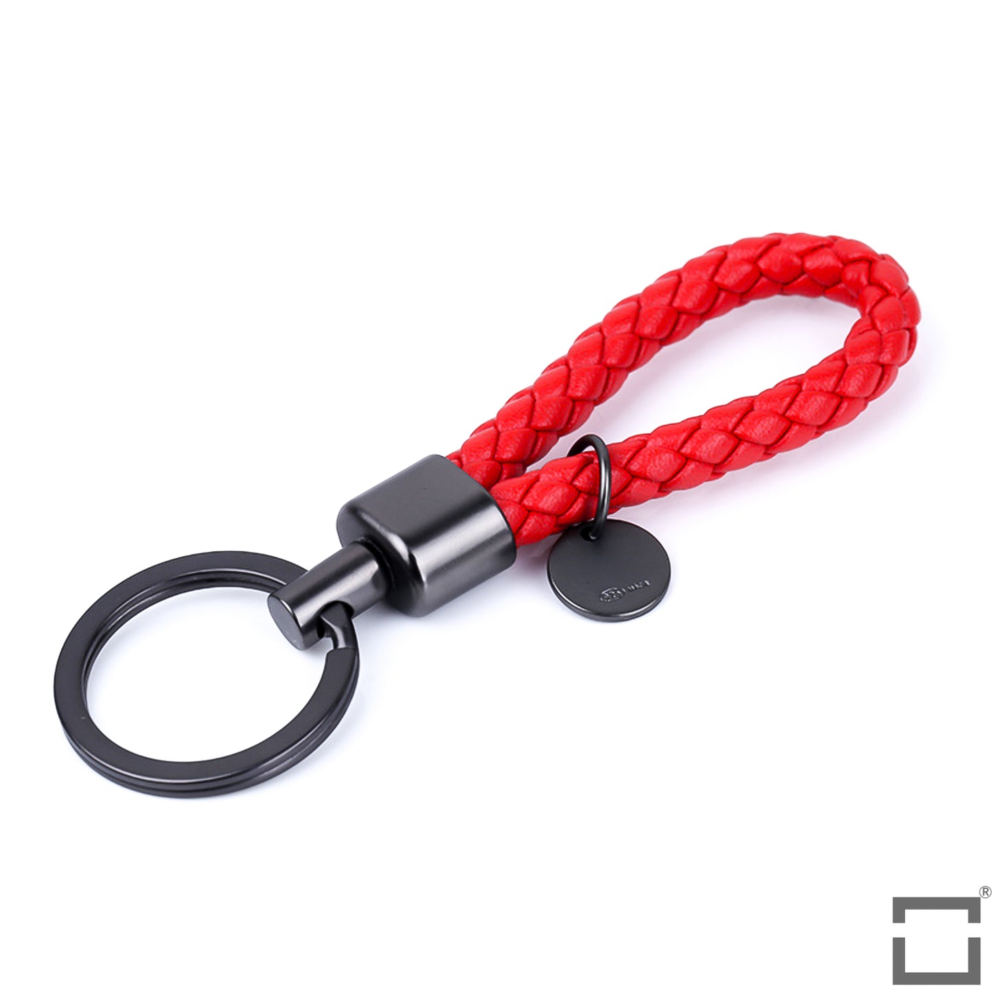 Exclusive key ring leather strap including key ring