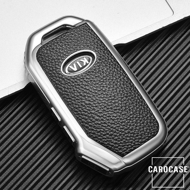 Silicone leather-look key cover suitable for Kia key SEK13-K8