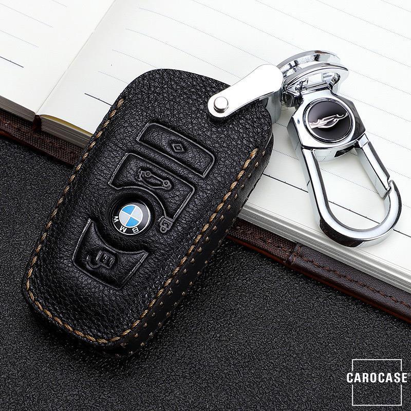 Premium leather key case suitable for BMW key LEK62-B5