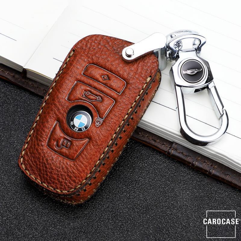 Premium leather key case suitable for BMW key LEK62-B5