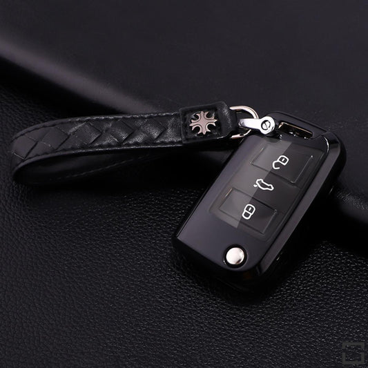 Premium TPU protective case for VW Skoda Seat key V3 + key fob