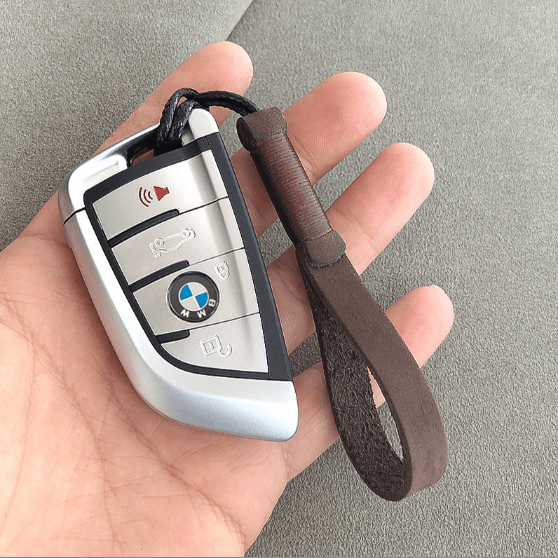 Premium keychain leather strap