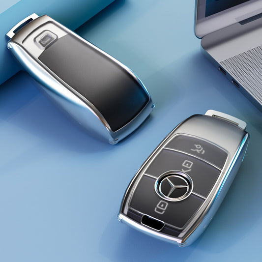 TPU key cover / protective cover (SEK27) suitable for Mercedes-Benz keys