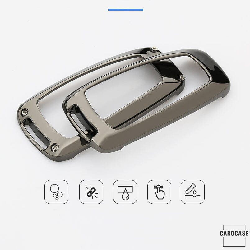 Alu Hartschalen Schlüssel Cover passend für Ford Autoschlüssel HEK13-F8 keyholster.com | the case company 