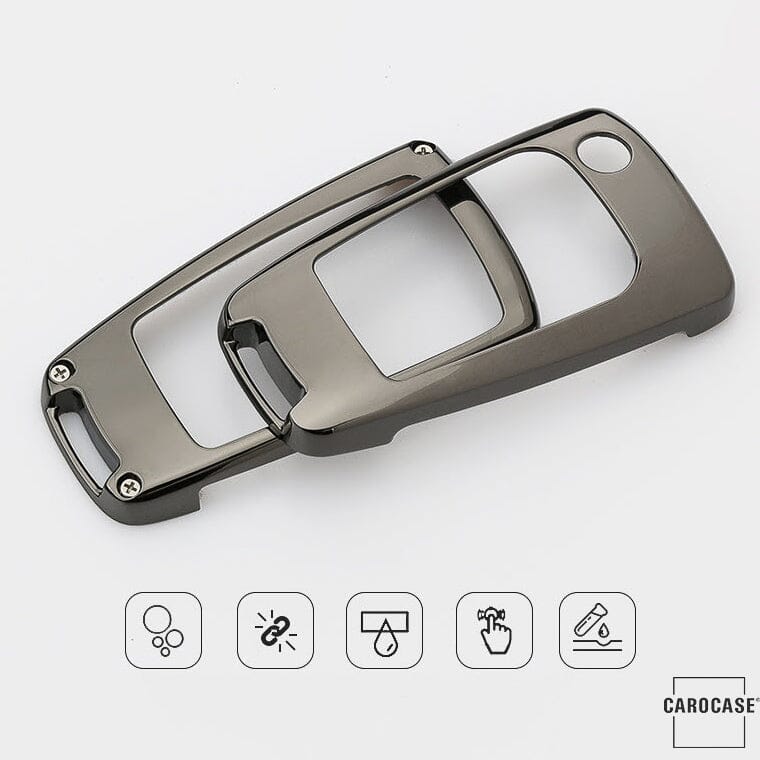 Alu Hartschalen Schlüssel Cover passend für Opel Autoschlüssel HEK13-OP5 keyholster.com | the case company 