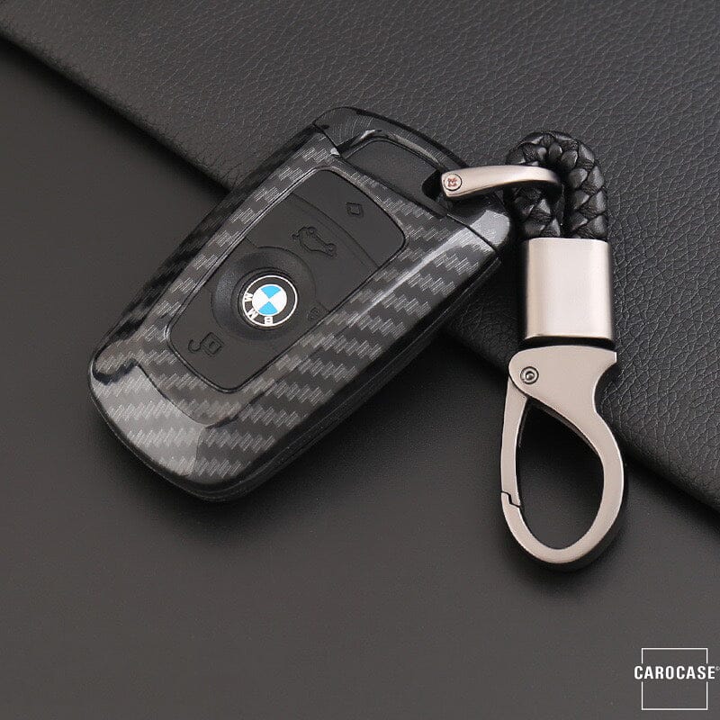 Hartschalen Etui Cover passend für BMW Schlüssel HEK33-B4 keyholster.com | the case company schwarz/schwarz 