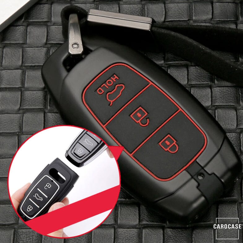 Hartschalen Etui Cover passend für Hyundai Schlüssel HEK46-D1 keyholster.com | the case company 