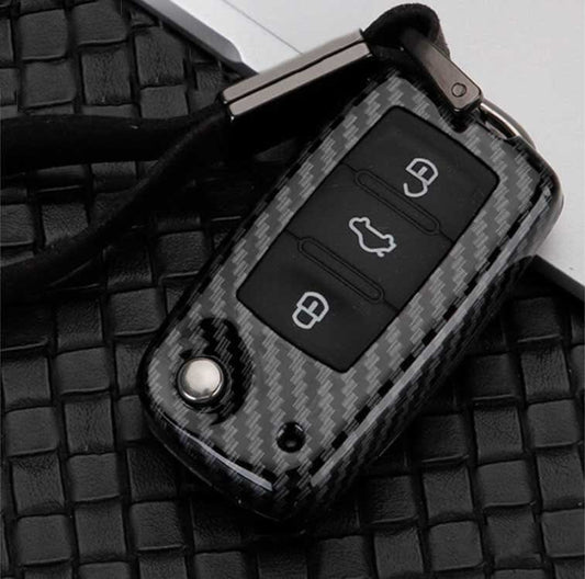 Hartschalen Etui Cover passend für Volkswagen, Skoda, Seat Schlüssel HEK46-V2 keyholster.com | the case company 