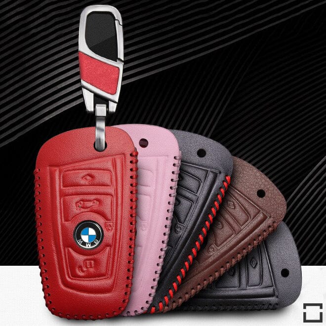 Leder Schlüssel Cover passend für BMW Schlüssel B4, B5 keyholster.com | the case company 