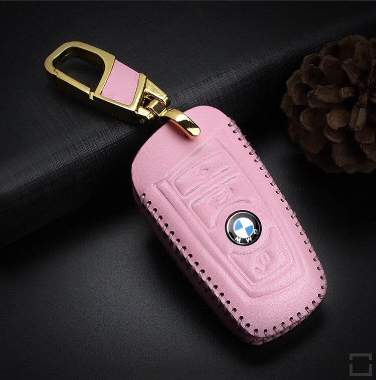 Leder Schlüssel Cover passend für BMW Schlüssel B4, B5 keyholster.com | the case company 