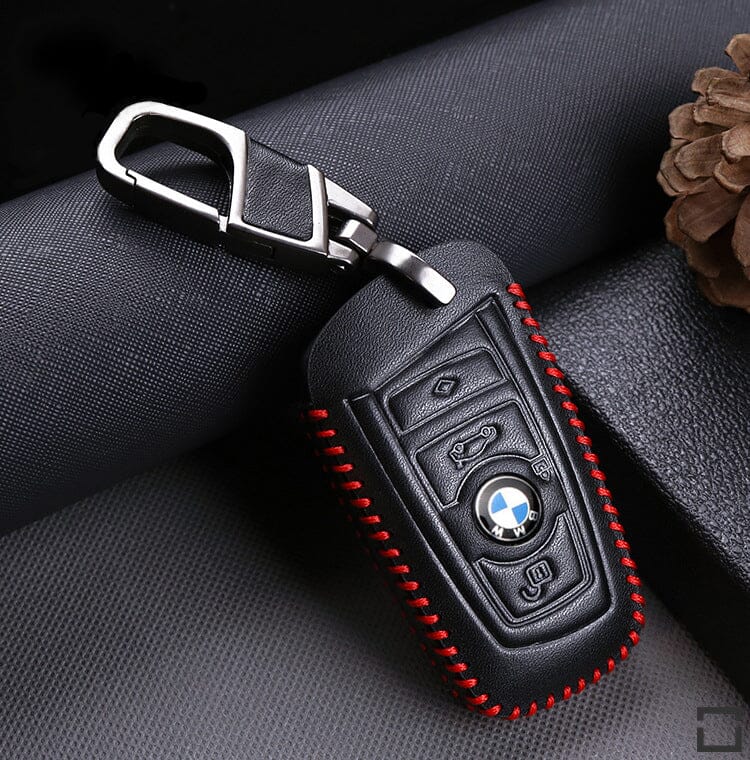 Leder Schlüssel Cover passend für BMW Schlüssel B4, B5 keyholster.com | the case company 