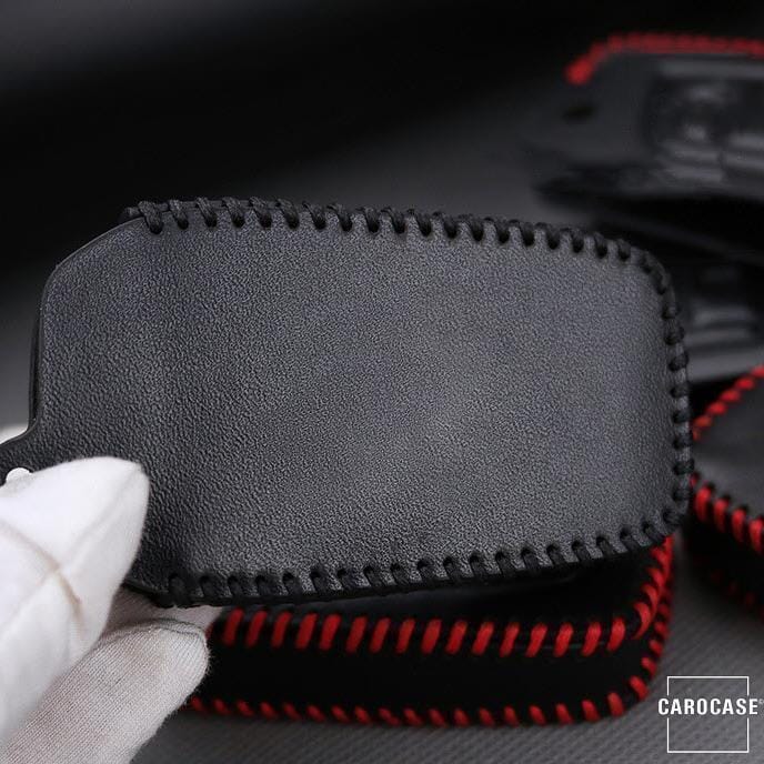 Leder Schlüssel Cover passend für Toyota Schlüssel T4 keyholster.com | the case company 