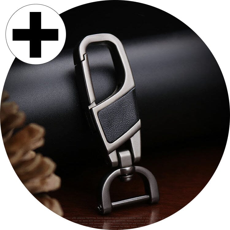 Premium Leder Schlüsselhülle / Schutzhülle (LEK18) passend für Mazda Schlüssel inkl. Karabiner in der passenden Farbe keyholster.com | the case company 