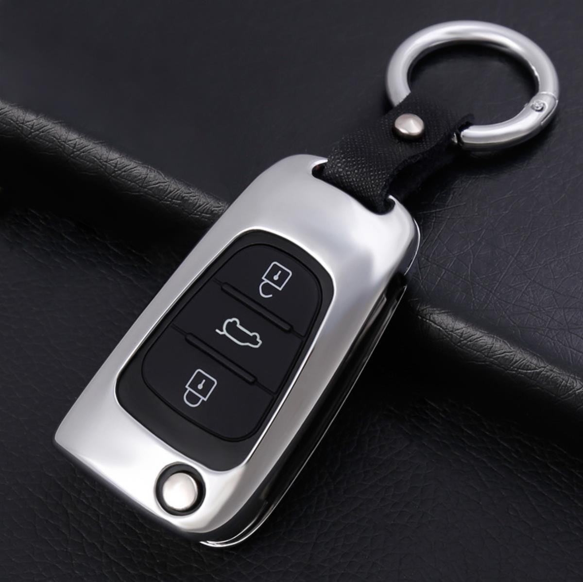 Schutzhülle für Hyundai (D5, D5X) Schlüssel [HEK13-D5X] keyholster.com | the case company silber 