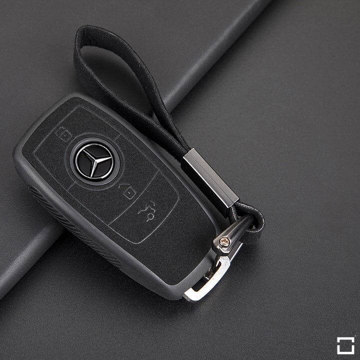 Leder Schlüssel Cover passend für Mercedes-Benz Schlüssel M9, 10,95 €