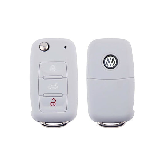 Silikon Schutzhülle / Cover passend für Volkswagen, Skoda, Seat Autoschlüssel V2 keyholster.com | the case company 